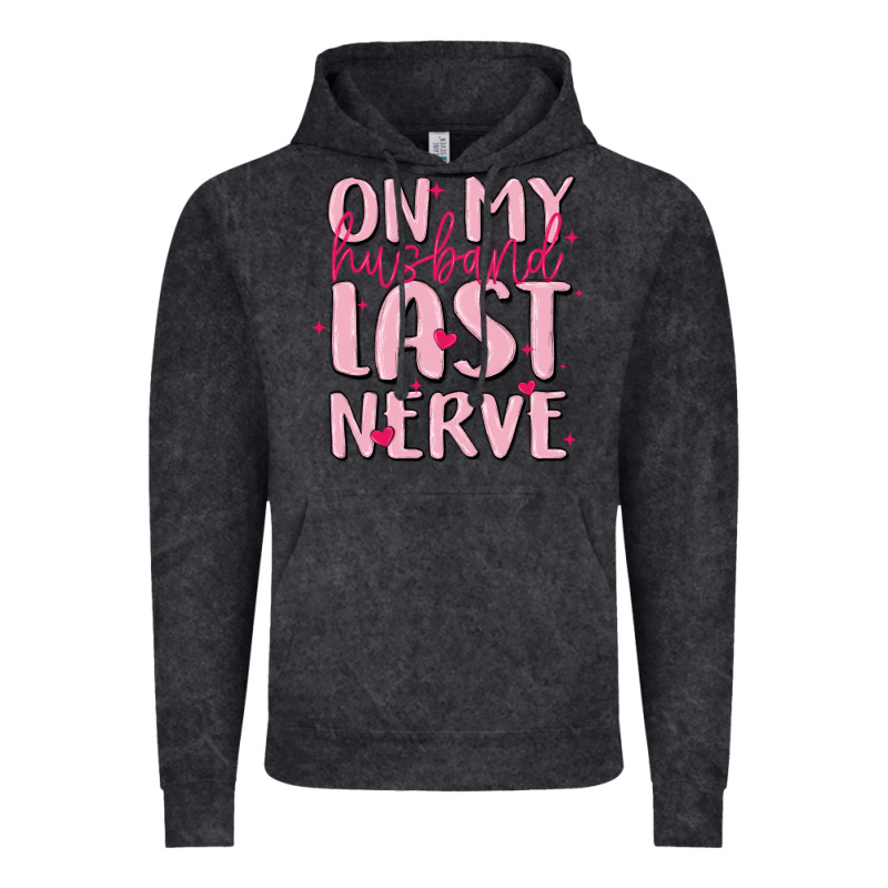 On My Husband Last Nerve Vintage Hoodie by MaliasSmallBusiness | Teevron