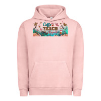 Pigment Salmon coffe teach repeat libbey glass Urban Hoodie - BundleAndBundleShop