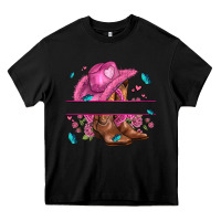 Black pink cowgirl hat and roses Heavy Core Tee - AdoDesignShop