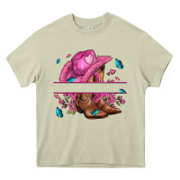 Mossy pink cowgirl hat and roses Heavy Core Tee - AdoDesignShop