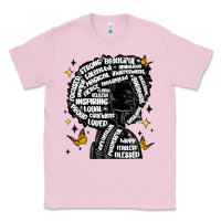 Bubblegum Pink black woman quotes Classic Tee - MaliasSmallBusiness