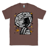 Chestnut black woman quotes Classic Tee - MaliasSmallBusiness