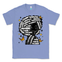 Colony Blue black woman quotes Classic Tee - MaliasSmallBusiness