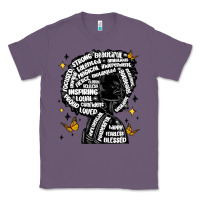 Lavender black woman quotes Classic Tee - MaliasSmallBusiness