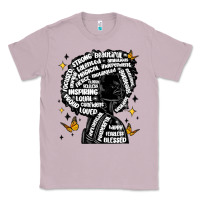 Lilac black woman quotes Classic Tee - MaliasSmallBusiness