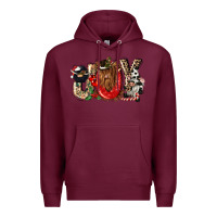 Burgundy joy Premium Hoodie - CowGirlArtShop
