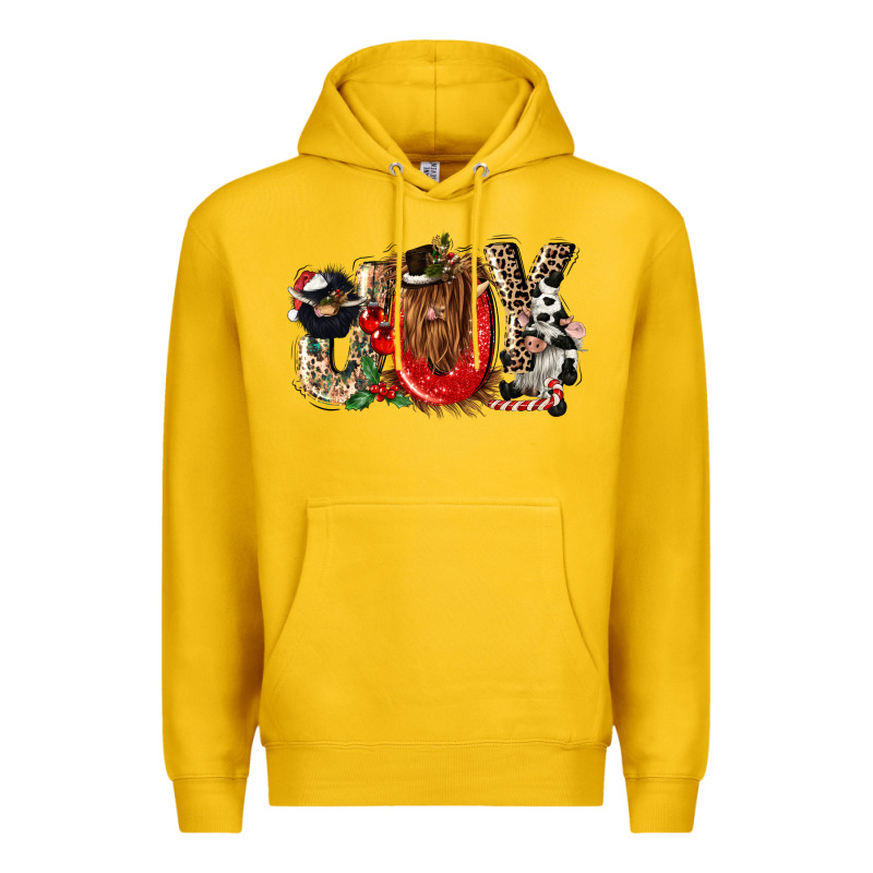 Joy Premium Hoodie by CowGirlArtShop | Teevron