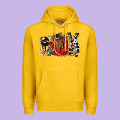 Joy Premium Hoodie Designed By Cowgirlartshop