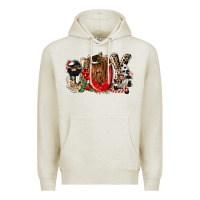 Oatmeal Heather joy Premium Hoodie - CowGirlArtShop