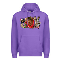 Purple joy Premium Hoodie - CowGirlArtShop