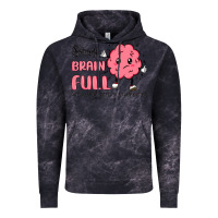Cloud Black sorry brain full Vintage Hoodie - MaliasSmallBusiness