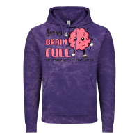Cloud Purple sorry brain full Vintage Hoodie - MaliasSmallBusiness