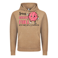Vintage Coffee sorry brain full Vintage Hoodie - MaliasSmallBusiness