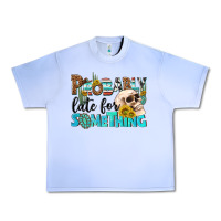Grape Ice probably late for something Urban Heavy Tee - NancyCooperArtShop
