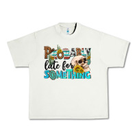 Pistachio probably late for something Urban Heavy Tee - NancyCooperArtShop