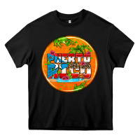 Black puerto rico coasters Heavy Core Tee - AdoDesignShop