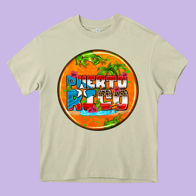 Puerto Rico Coasters Heavy Core Tee Designed By Adodesignshop
