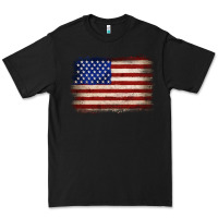 Black American flag Premium Tee - JahusDesignShop