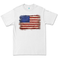 White American flag Premium Tee - JahusDesignShop