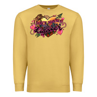 Antique Gold I don't smoke but he's got a lighter Premium Sweatshirt - HowdyJamesFarm
