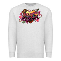 Oatmeal Heather I don't smoke but he's got a lighter Premium Sweatshirt - HowdyJamesFarm