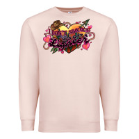 Pale Pink I don't smoke but he's got a lighter Premium Sweatshirt - HowdyJamesFarm