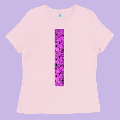 Halloween Key Fob Ladies Tee Designed By Bundleandbundleshop