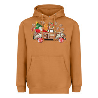 Meerkat christmas gingerbread truck Heavyweight Hoodie - CowGirlArtShop
