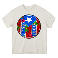 Cream puerto rico coasters Heavy Core Tee - AdoDesignShop