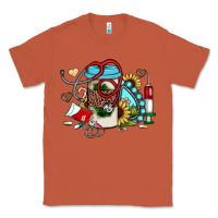 Copper Christmas sunflower gemstone nurse Classic Tee - JahusDesignShop