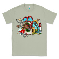 Matcha Christmas sunflower gemstone nurse Classic Tee - JahusDesignShop