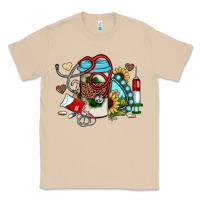 Mushroom Christmas sunflower gemstone nurse Classic Tee - JahusDesignShop