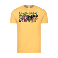 Vintage Mustard i am perfect aunt Vintage Tee - JahusDesignShop