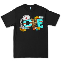 Black love nurse western Premium Tee - BundleAndBundleShop
