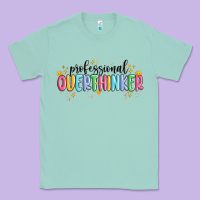 Professional Overthinker Classic Tee Designed By Maliassmallbusiness