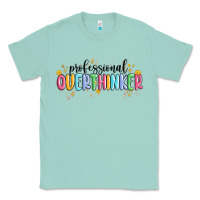Seafoam professional overthinker Classic Tee - MaliasSmallBusiness