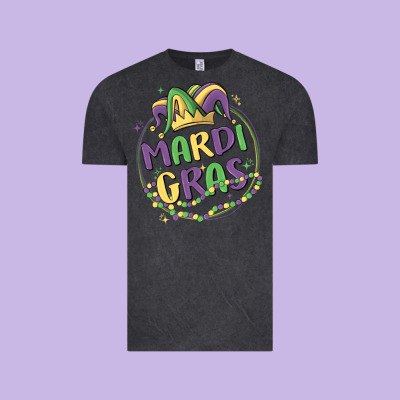 Mardi Gras Vintage Tee Designed By Maliassmallbusiness