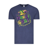 Vintage Denim mardi gras Vintage Tee - MaliasSmallBusiness