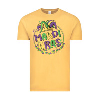 Vintage Mustard mardi gras Vintage Tee - MaliasSmallBusiness