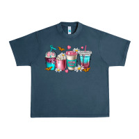 Midnight Navy mom fuel coffee cups Urban Heavy Tee - NancyCooperArtShop