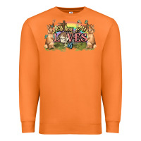 Carrot Oh how he loves us cross Easter Day Premium Sweatshirt - HowdyJamesFarm