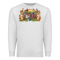 Oatmeal Heather Oh how he loves us cross Easter Day Premium Sweatshirt - HowdyJamesFarm
