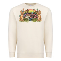 Sandshell Oh how he loves us cross Easter Day Premium Sweatshirt - HowdyJamesFarm