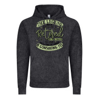 Vintage Black the legend has officially retired Vintage Hoodie - MaliasSmallBusiness