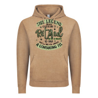 Vintage Coffee the legend has officially retired Vintage Hoodie - MaliasSmallBusiness