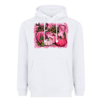 White cancer pumpkins Heavyweight Hoodie - CowGirlArtShop