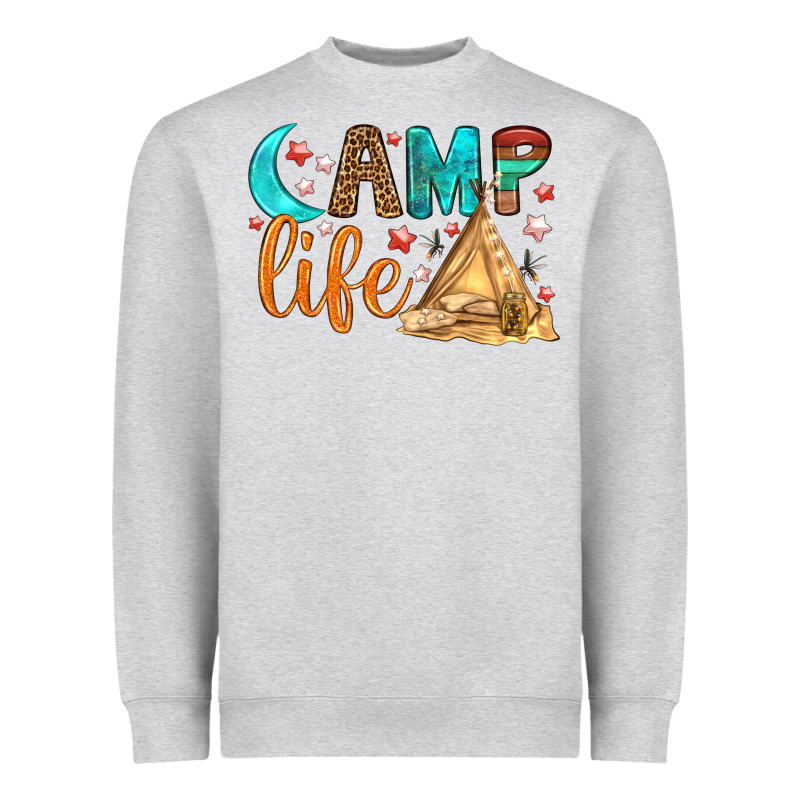 Camp Life Heavyweight Sweatshirt by BundleAndBundleShop | Teevron