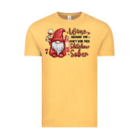 Vintage Mustard wine because you cant run this shitshow sober Vintage Tee - MaliasSmallBusiness