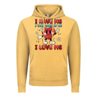Vintage Mustard i have me i take care of me i love me Vintage Hoodie - MaliasSmallBusiness