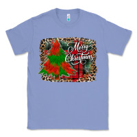 Colony Blue merry Christmas trees Classic Tee - CowhideDigitalArt